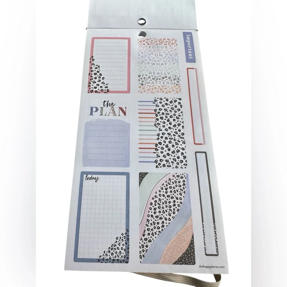 The Happy Planner Colorful Leopard Sticker Book